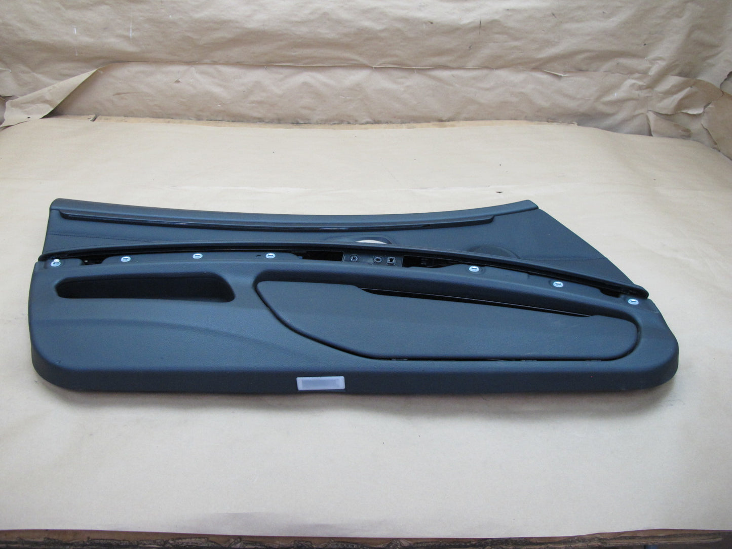 07-13 BMW E92 E93 3-SERIES Set of 2 Door Interior Trim Panel Black OEM