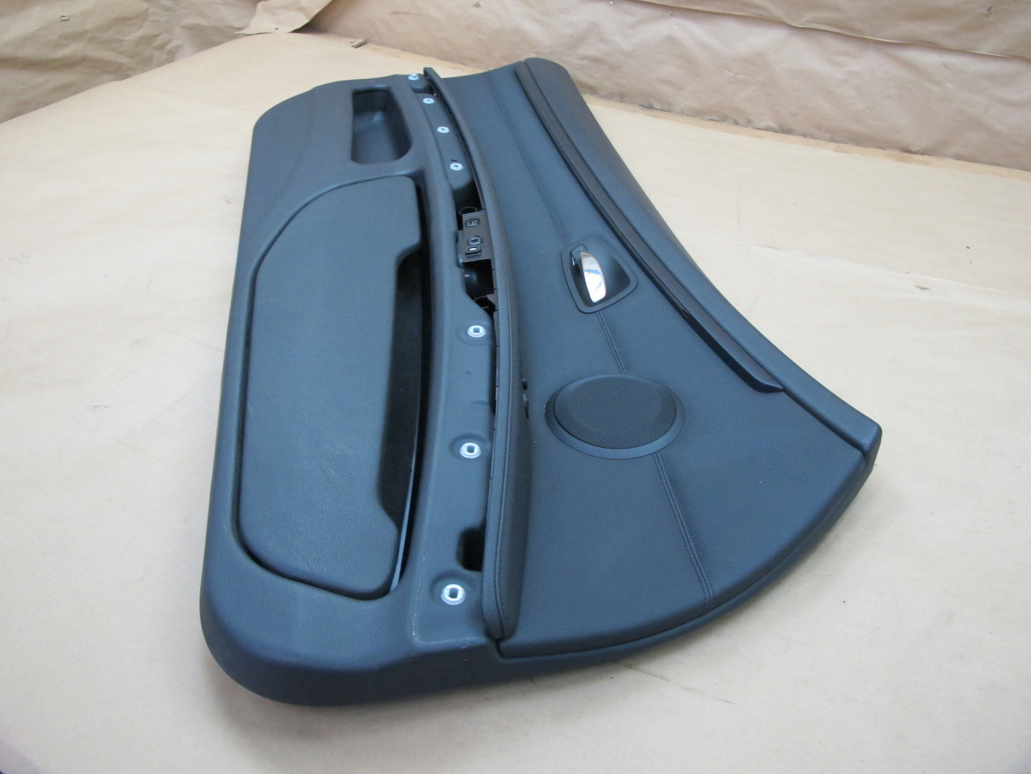 07-13 BMW E92 E93 3-SERIES Set of 2 Door Interior Trim Panel Black OEM