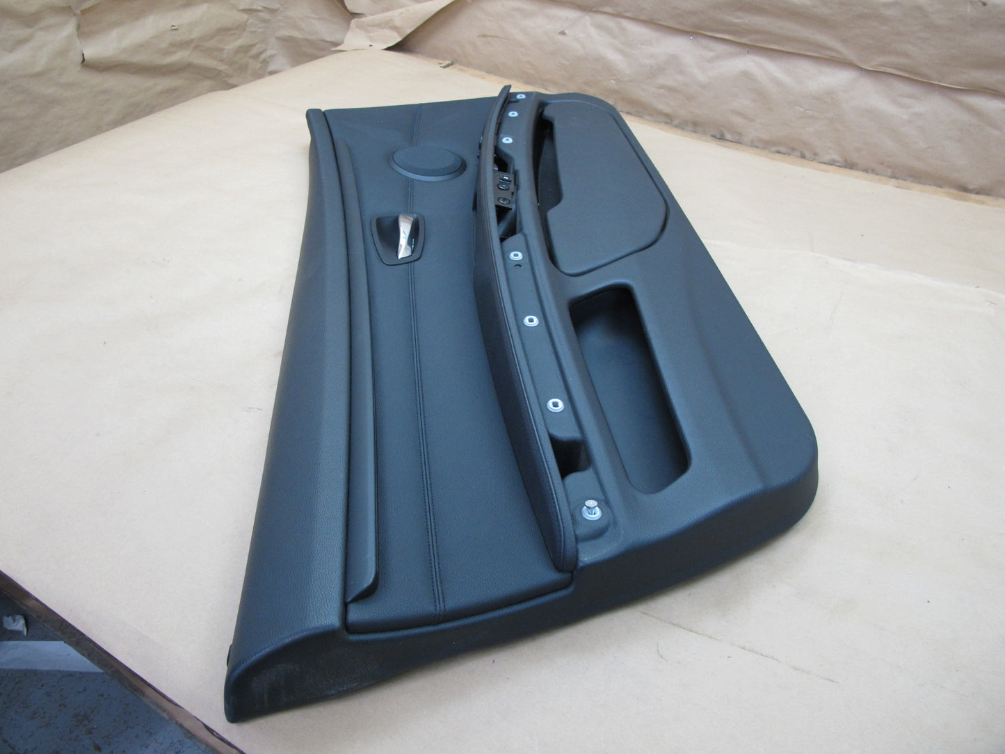 07-13 BMW E92 E93 3-SERIES Set of 2 Door Interior Trim Panel Black OEM