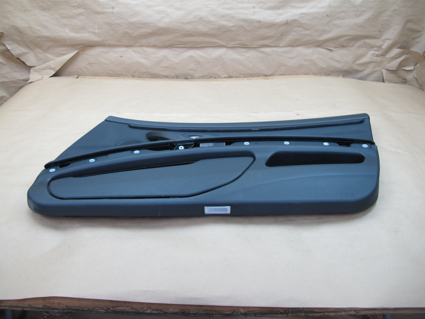 07-13 BMW E92 E93 3-SERIES Set of 2 Door Interior Trim Panel Black OEM