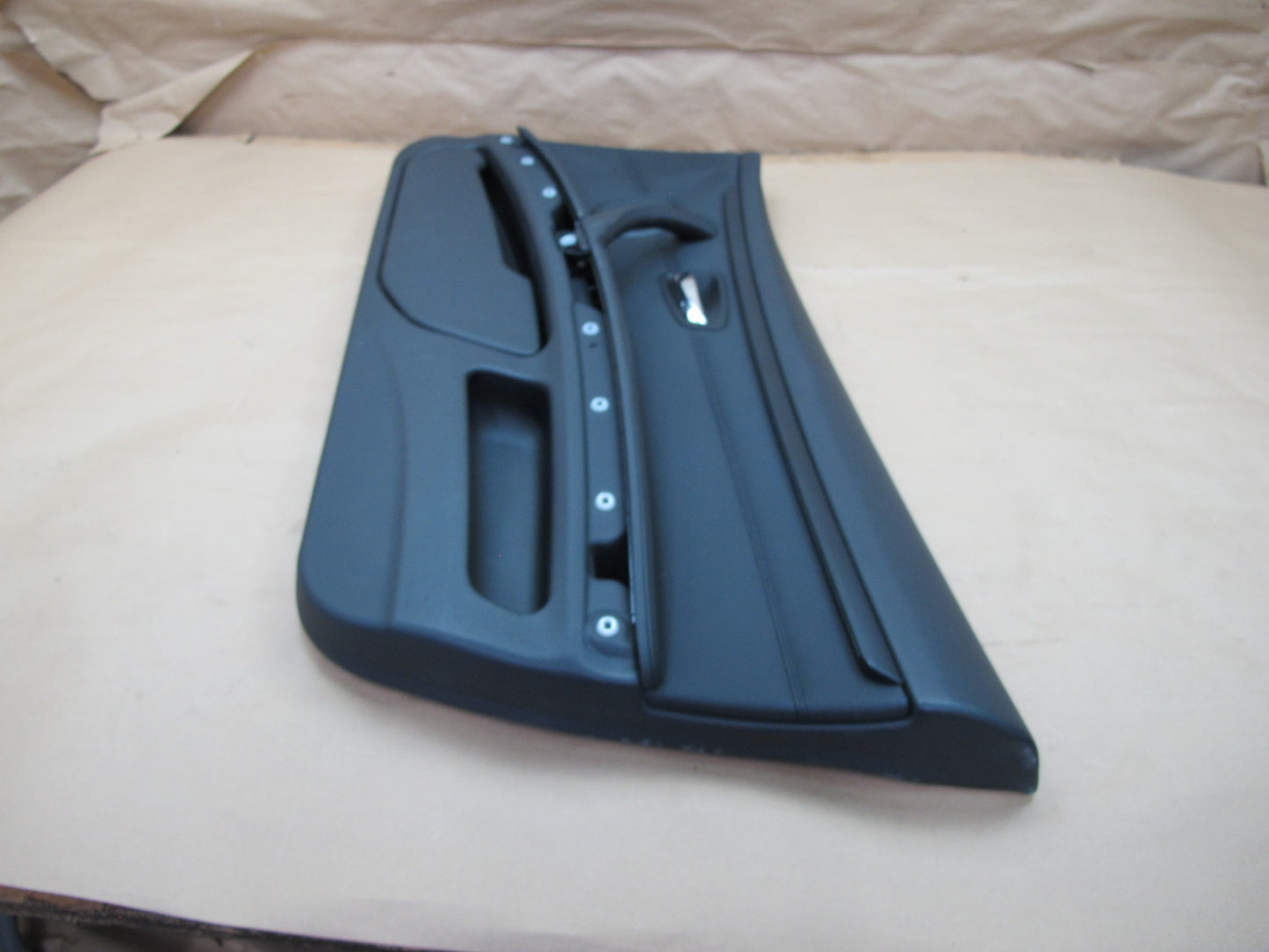 07-13 BMW E92 E93 3-SERIES Set of 2 Door Interior Trim Panel Black OEM