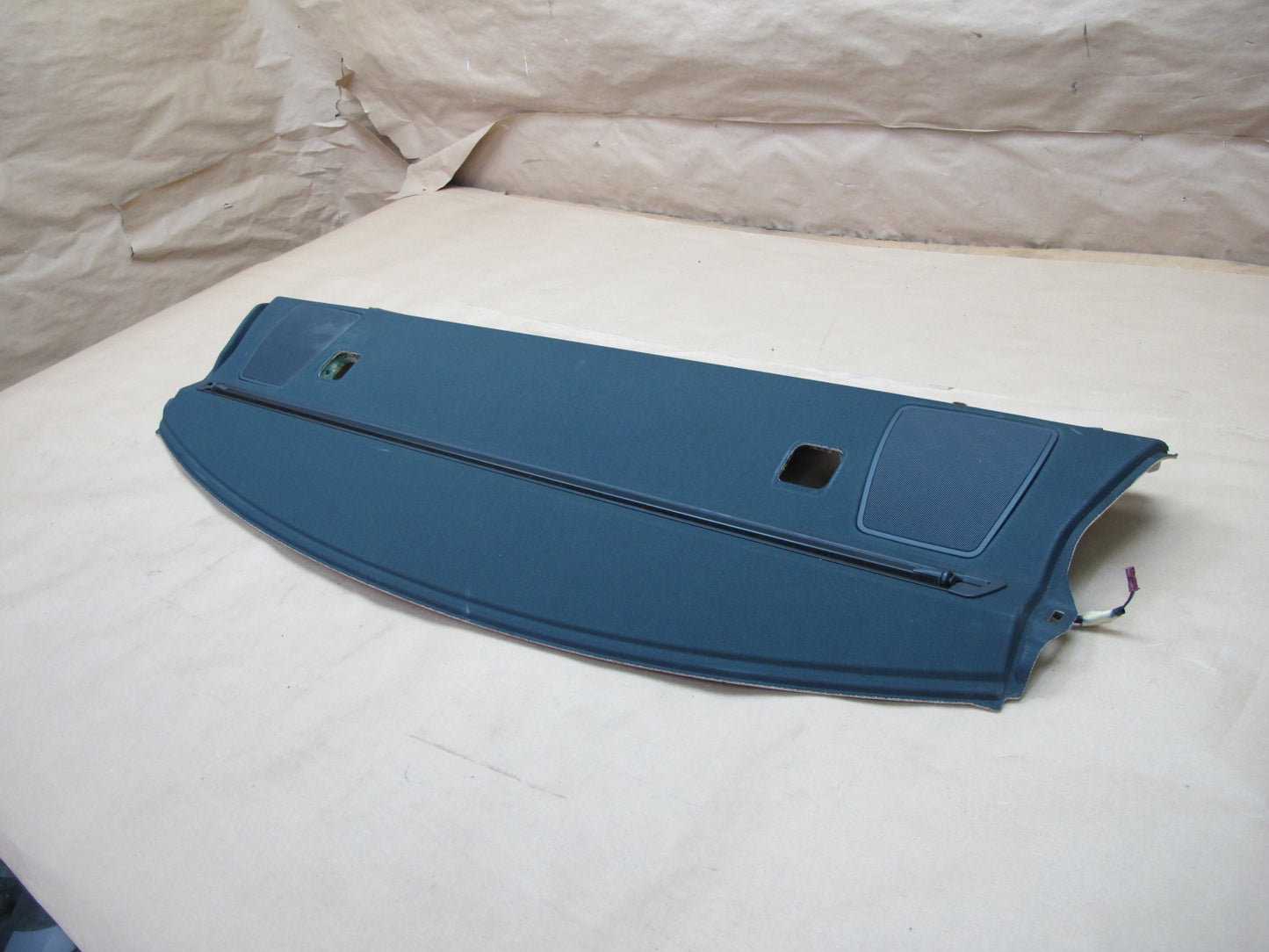 07-13 BMW E92 Coupe Rear Parcel Shelf Trim Panel w Sunshade Cover OEM