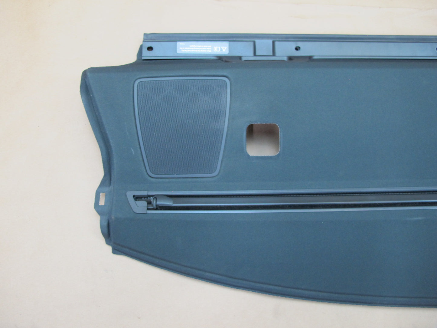 07-13 BMW E92 Coupe Rear Parcel Shelf Trim Panel w Sunshade Cover OEM