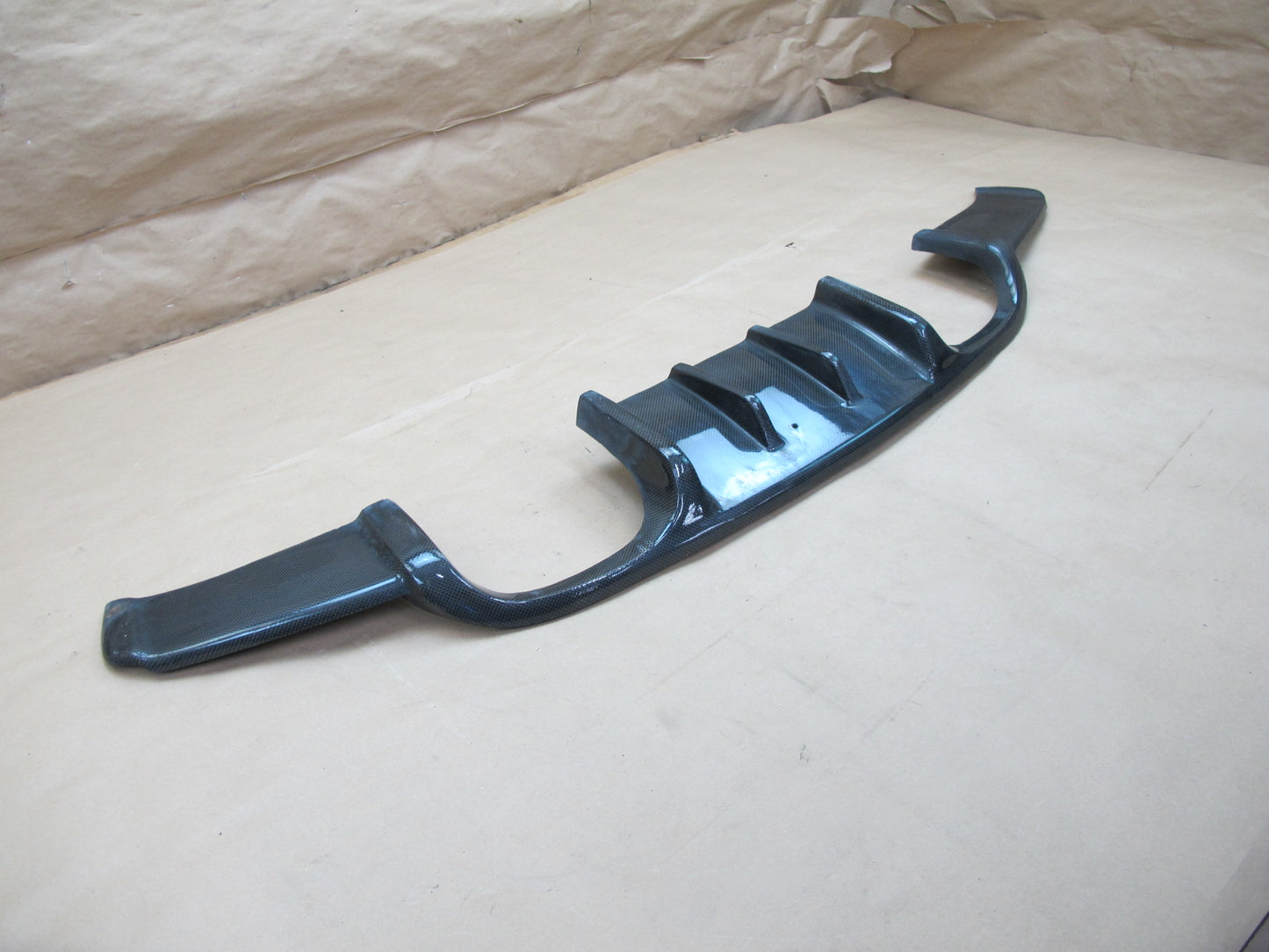 11-13 BMW E92 E93 M3 Aftermarket Rear Bumper Carbon Fiber Lower Diffuser