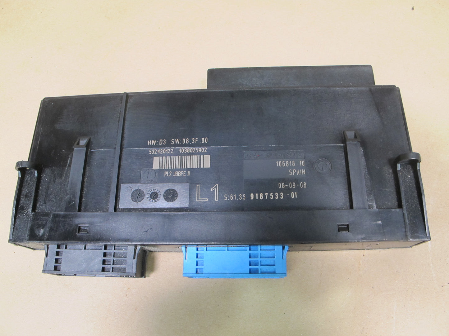 07-10 BMW E92 3-SERIES Coupe Body Control Module Unit BCM BCU 9187533 OEM