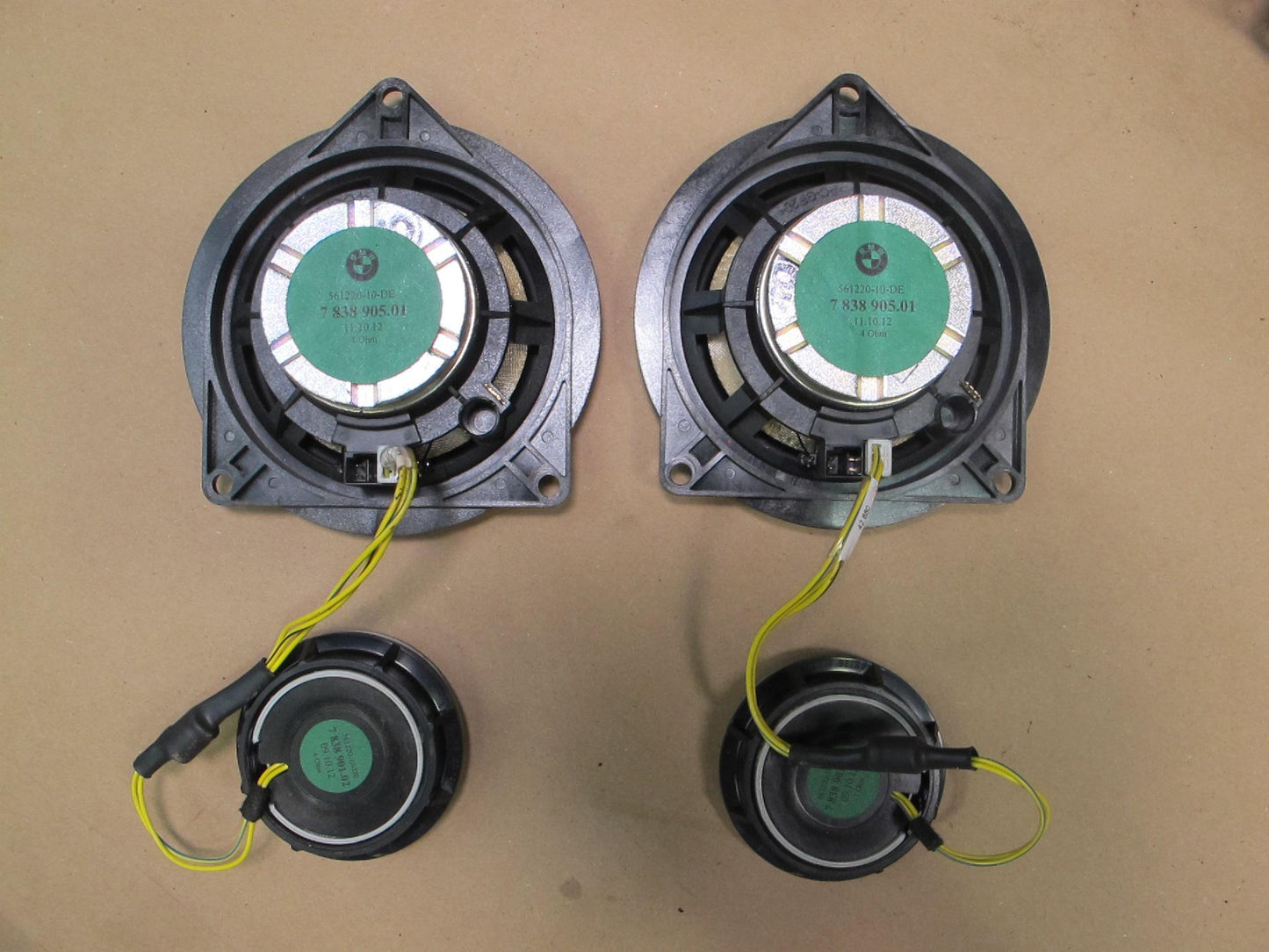 08-13 BMW E92 E93 M3 Individual Audio System Tweeter Speaker Set OEM