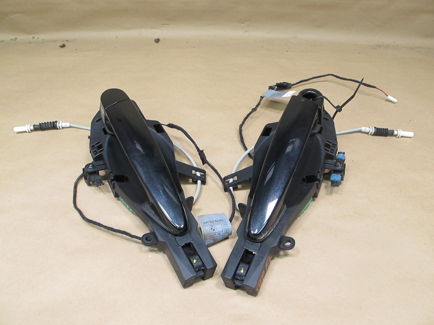 09-13 BMW E92 E93 Coupe Convertible Set of 2 Door Exterior Handle OEM