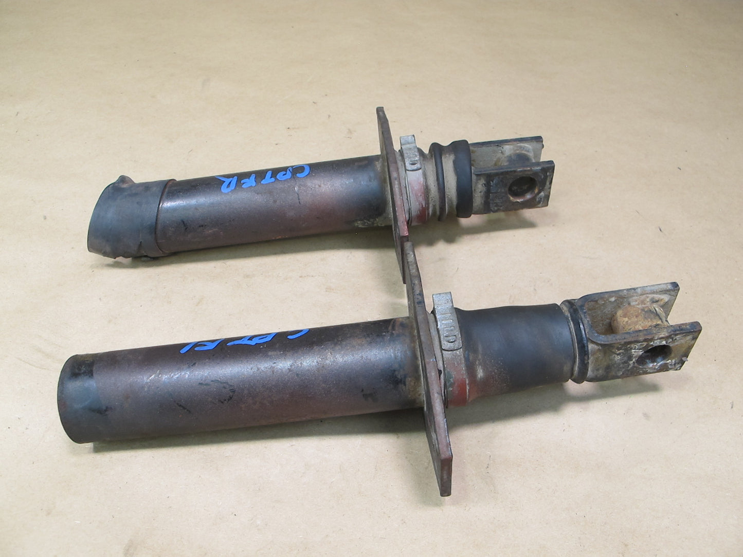 77-82 Porsche 924 Set of 2 Front or Rear Bumper Impact Shock Absorber OEM