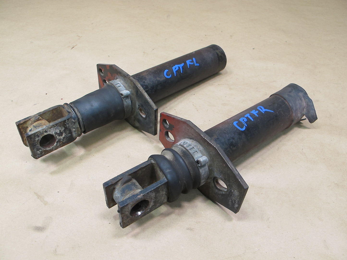 77-82 Porsche 924 Set of 2 Front or Rear Bumper Impact Shock Absorber OEM