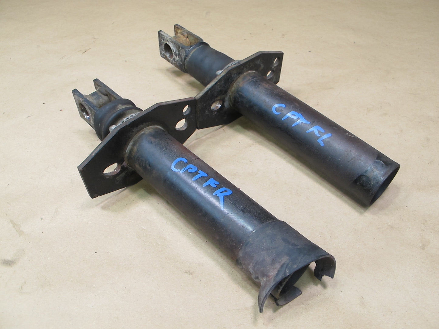 77-82 Porsche 924 Set of 2 Front or Rear Bumper Impact Shock Absorber OEM