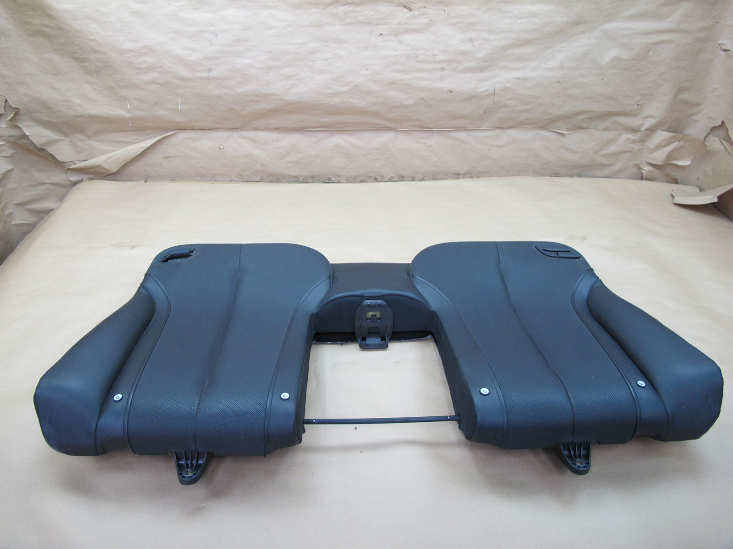 12-18 BMW F12 F13 6-SERIES Rear 2ND ROW Upper Seat Cushion Leather Black OEM