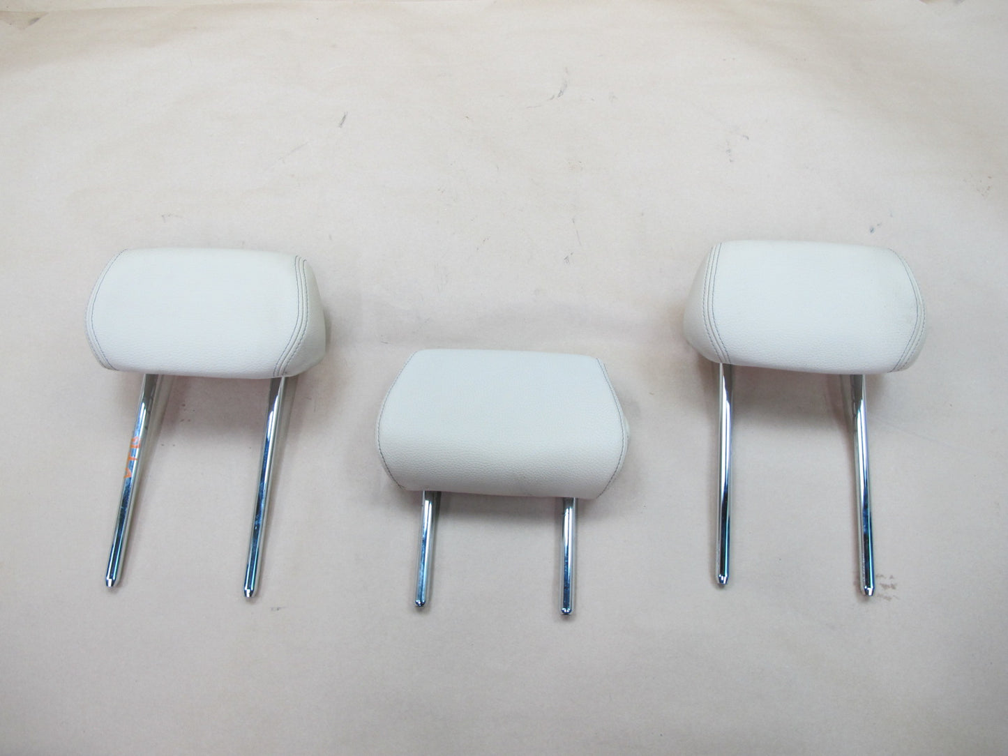 12-18 BMW F30 3-SERIES Set of 3 Rear Seat Leather Headrest OEM