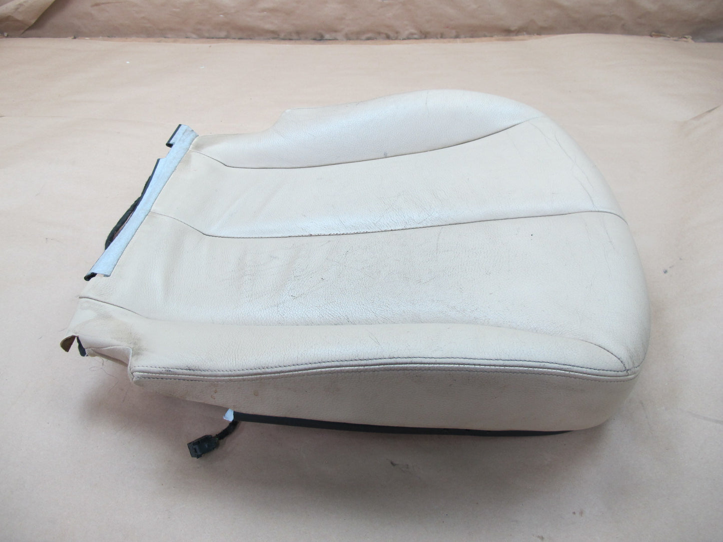 14-16 BMW F33 Convertible Front Left Leather Heated Seat Lower Cushion OEM