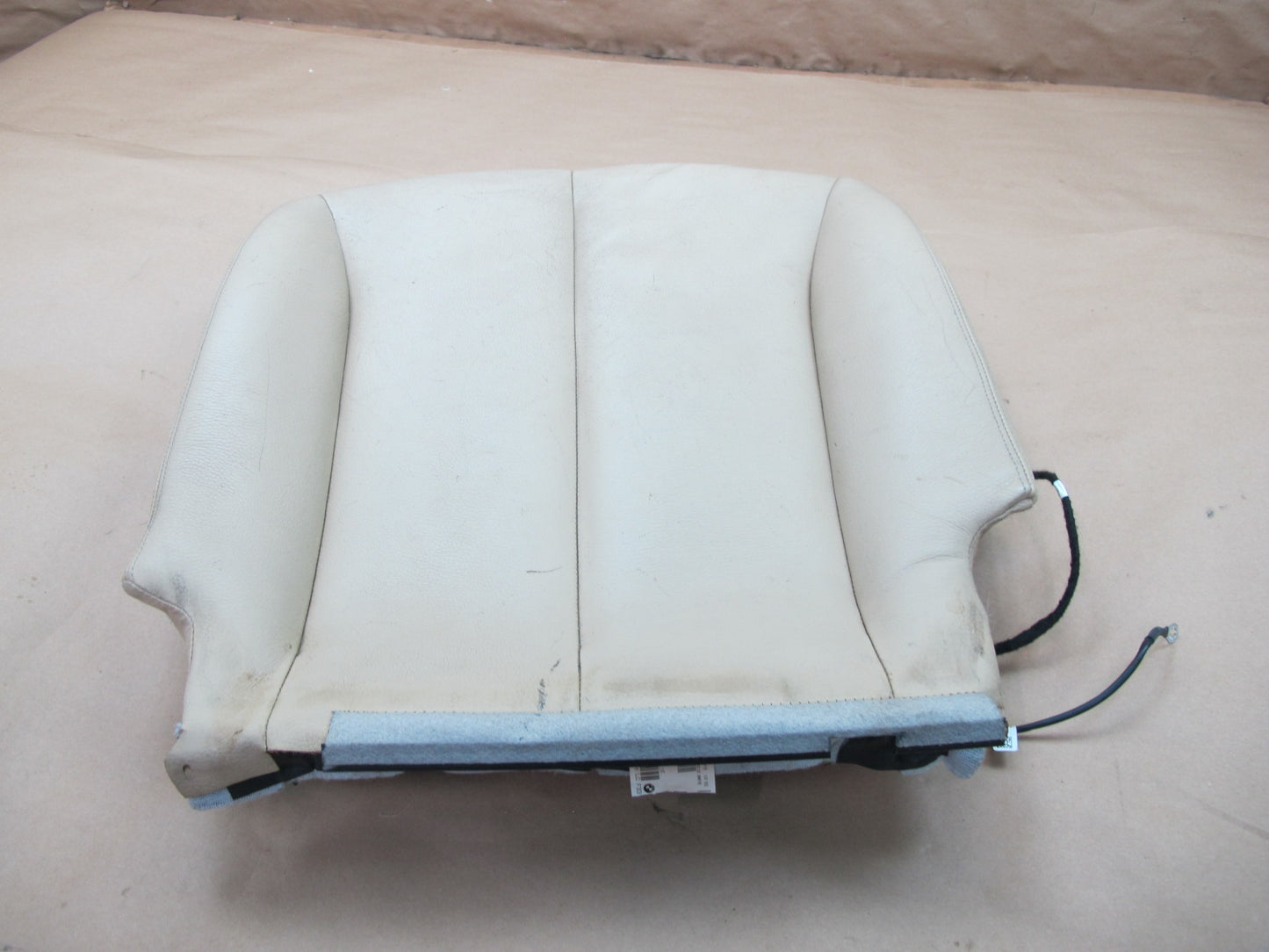 14-16 BMW F33 Convertible Front Right Leather Heated Seat Lower Cushion OEM