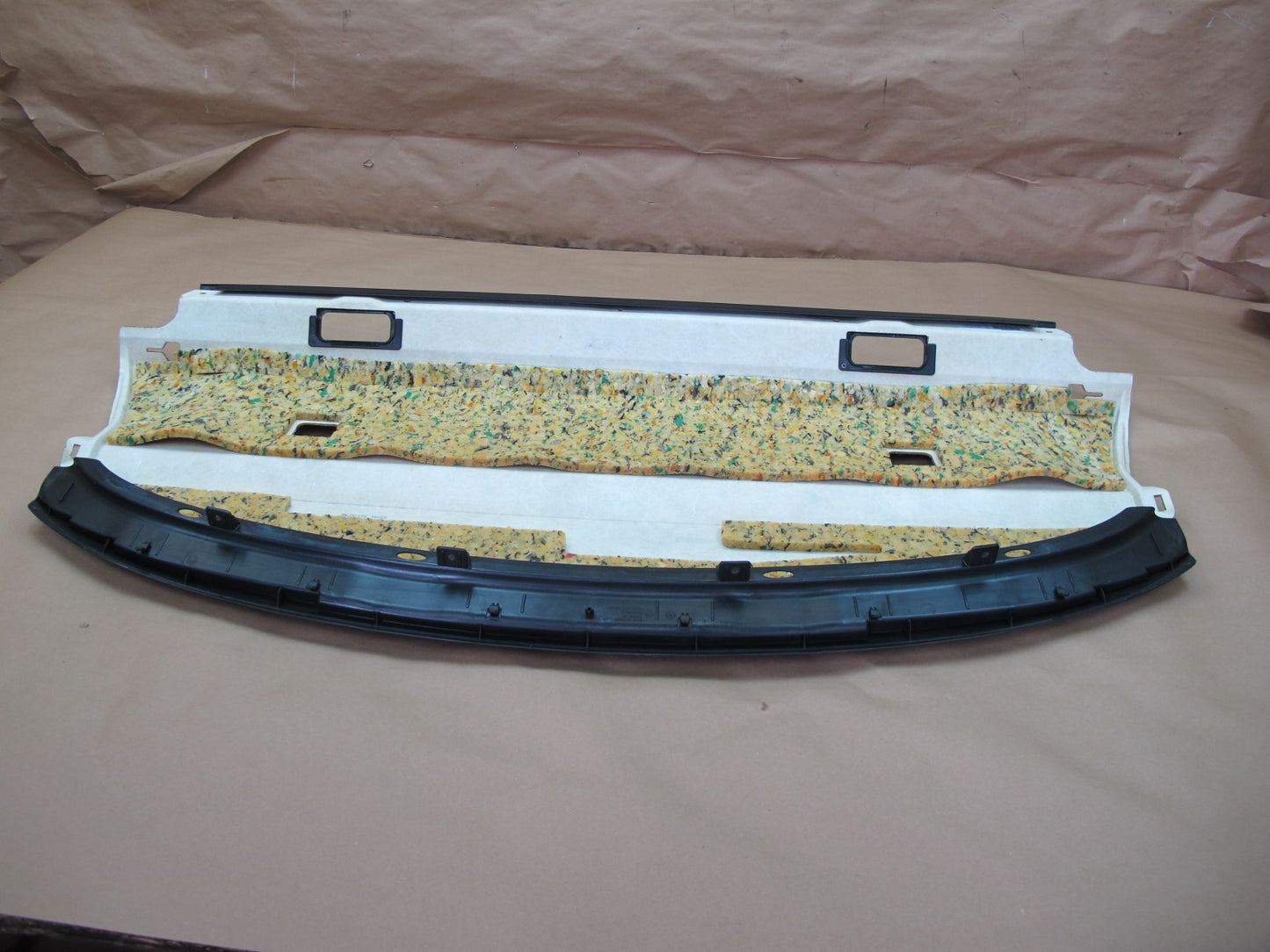 07-13 BMW E92 Coupe Rear Window Parcel Deck Shelf Panel OEM