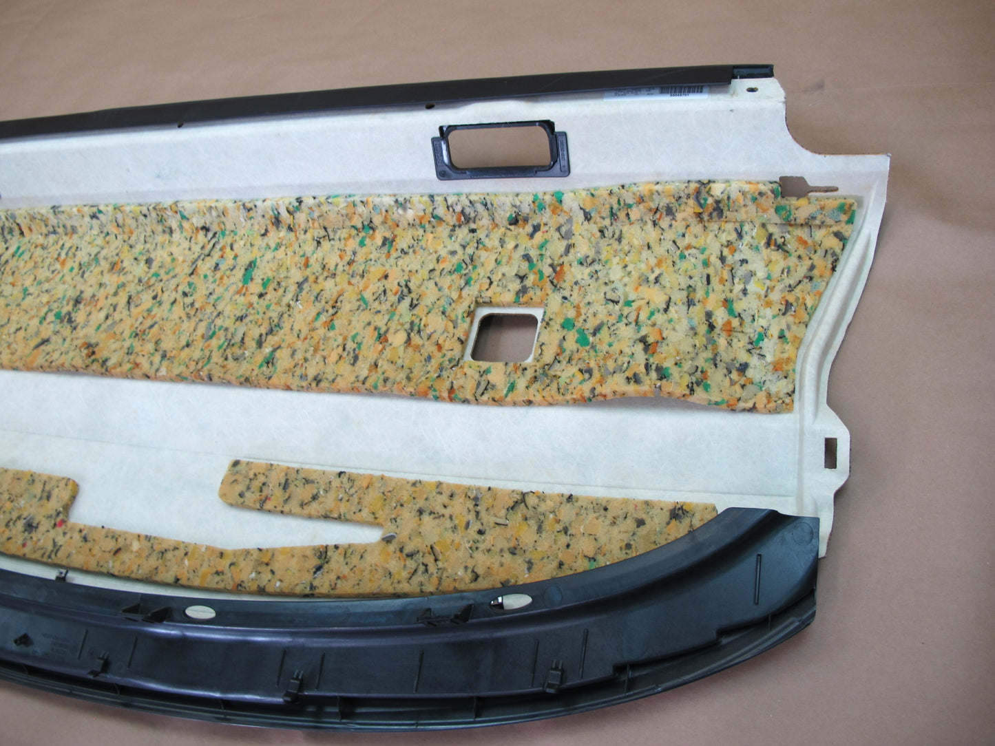 07-13 BMW E92 Coupe Rear Window Parcel Deck Shelf Panel OEM