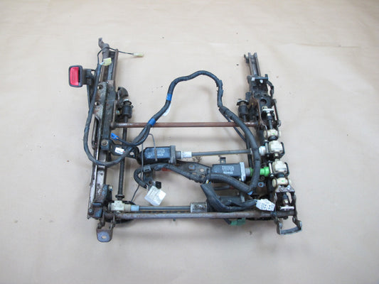 90-92 Lexus LS400 Front Left Seat Lower Frame Track Rail w Motor & Wire OEM