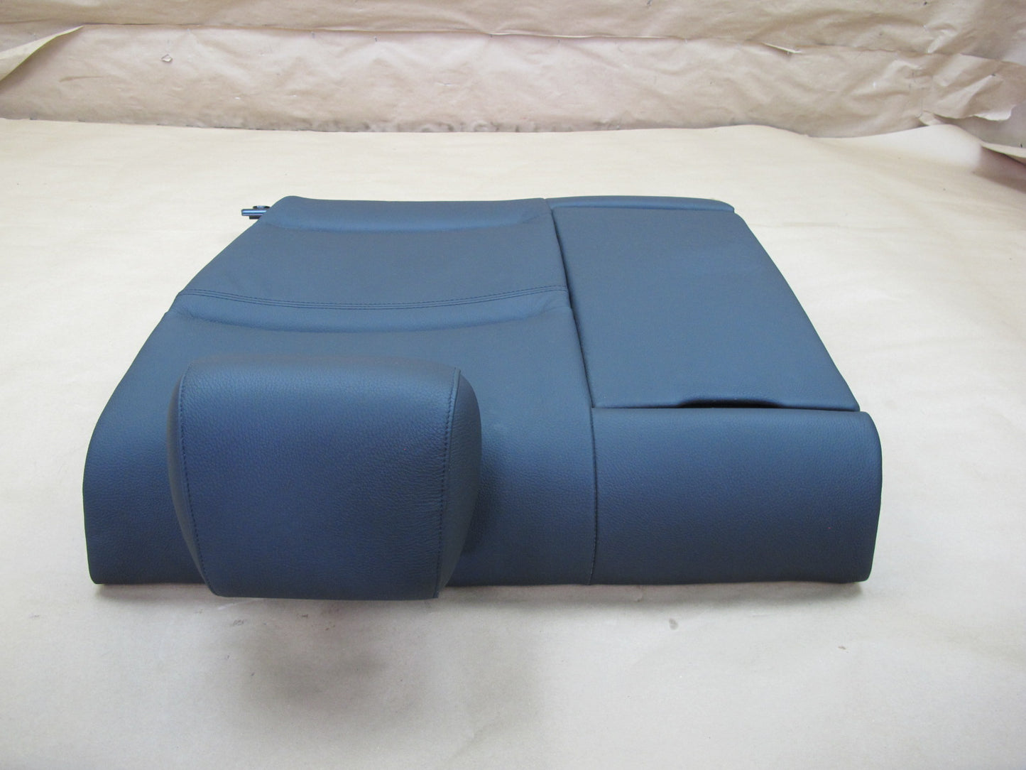 07-13 BMW E92 Coupe Rear Seat Upper & Lower Leather Bolster Cushion OEM