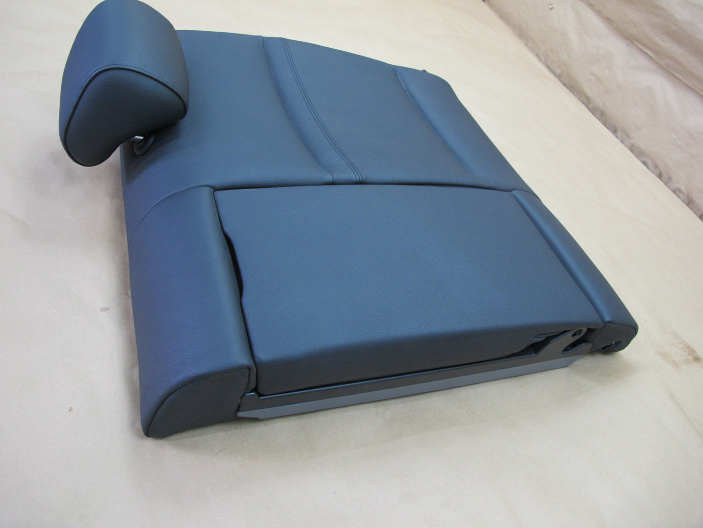 07-13 BMW E92 Coupe Rear Seat Upper & Lower Leather Bolster Cushion OEM