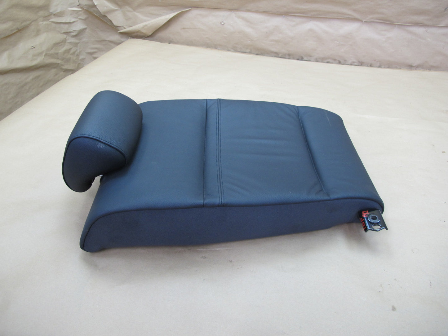 07-13 BMW E92 Coupe Rear Seat Upper & Lower Leather Bolster Cushion OEM