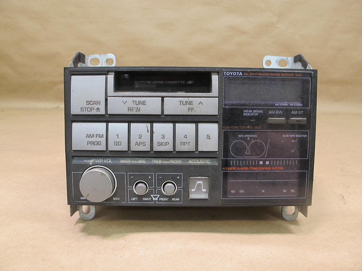 86-88 Toyota Supra MK3 Cassette AM FM Radio Receiver Player 86120-14690 OEM