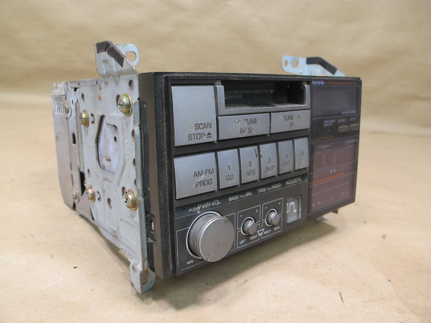 86-88 Toyota Supra MK3 Cassette AM FM Radio Receiver Player 86120-14690 OEM