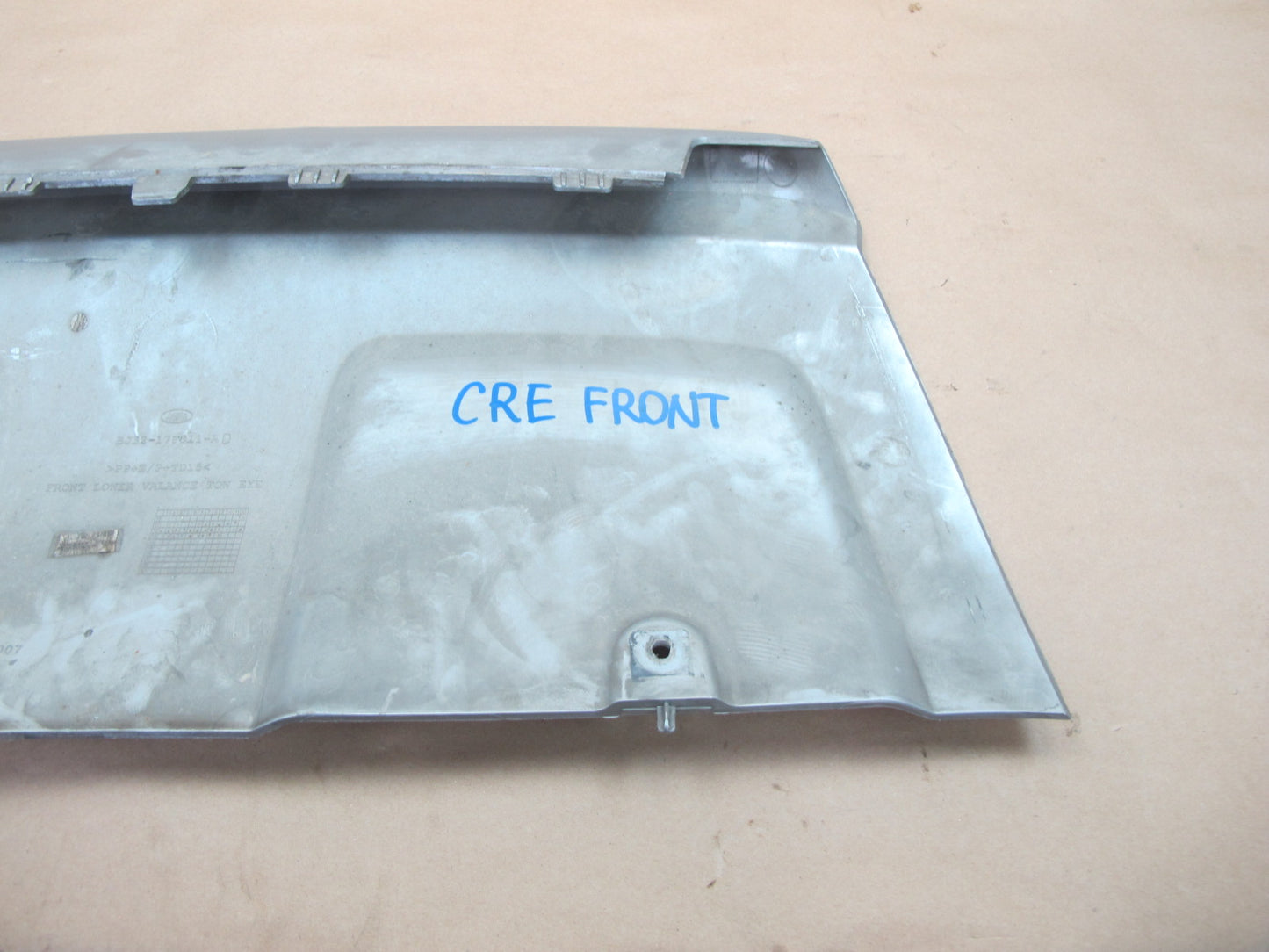 12-15 Range Rover Evoque L538 Front Bumper Lower Splash Guard Shield Plate OEM