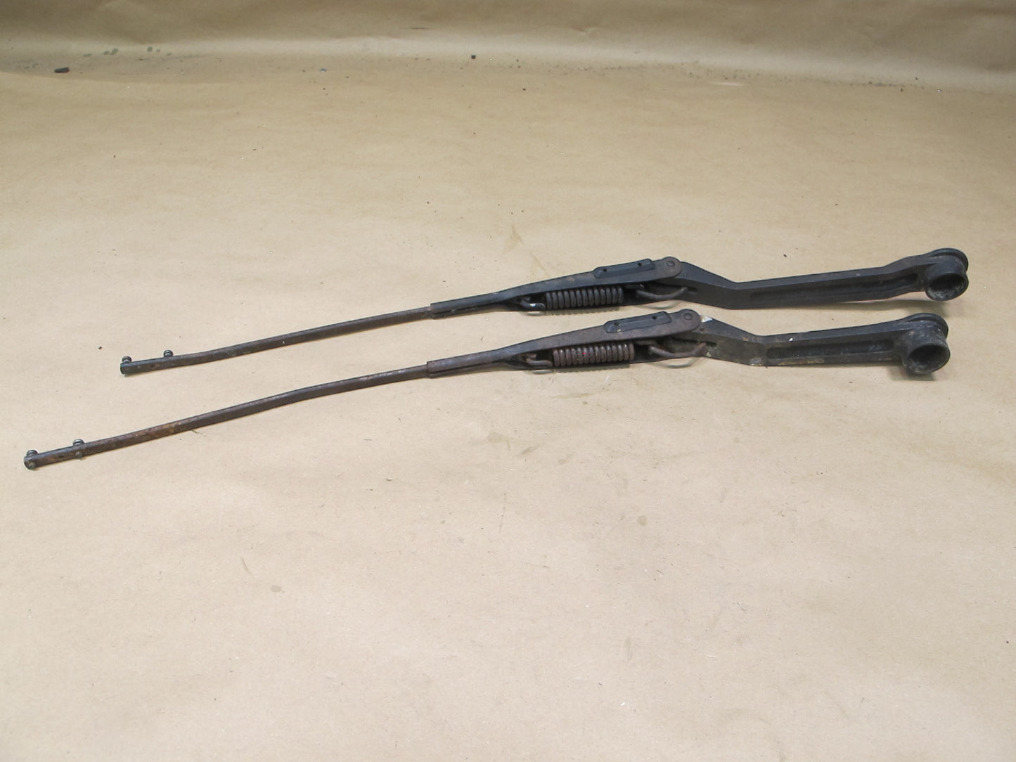 86-88 Toyota Supra MK3 Set of 2 Front Left & Right Windshield Wiper Arm OEM