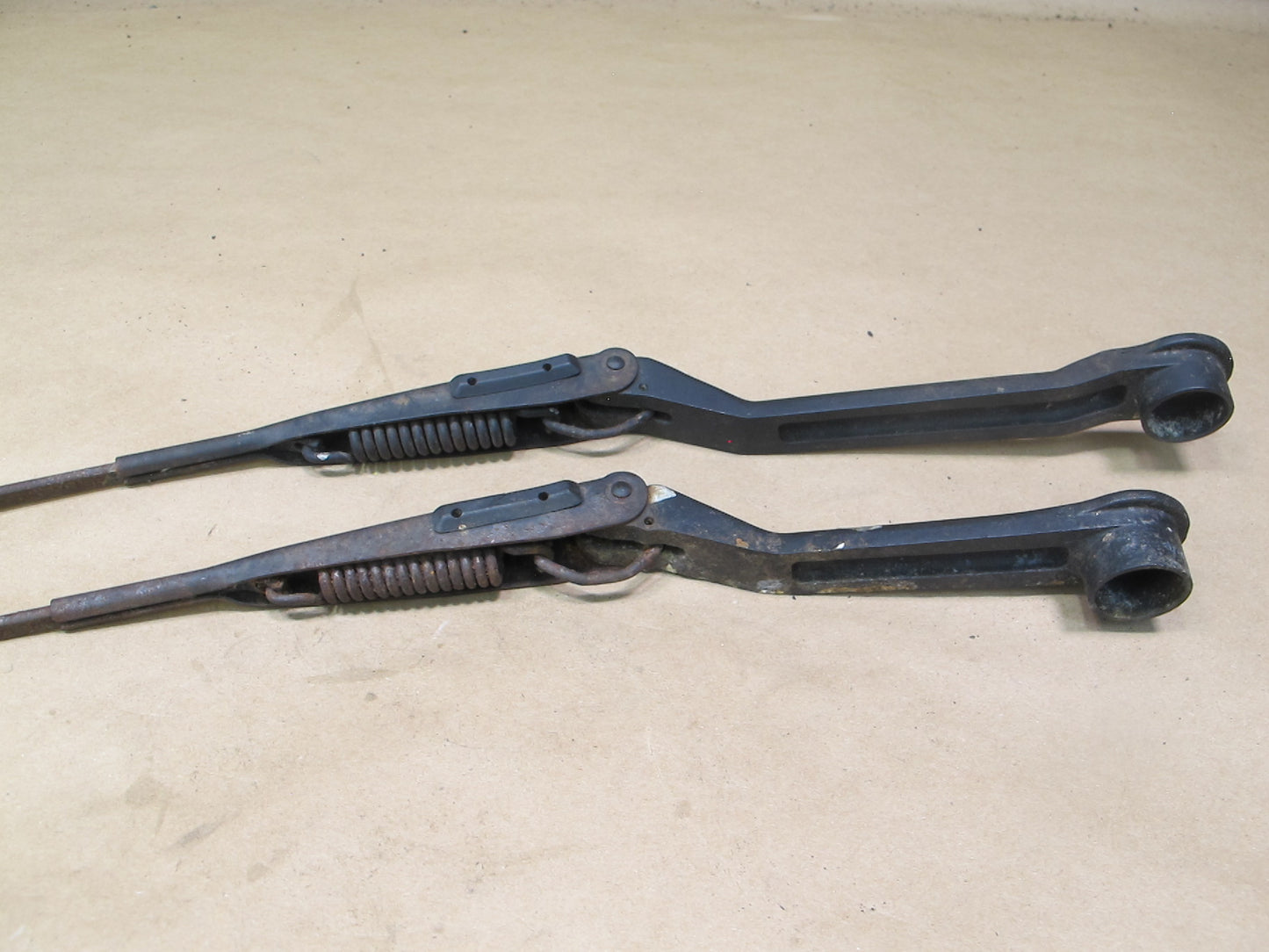 86-88 Toyota Supra MK3 Set of 2 Front Left & Right Windshield Wiper Arm OEM