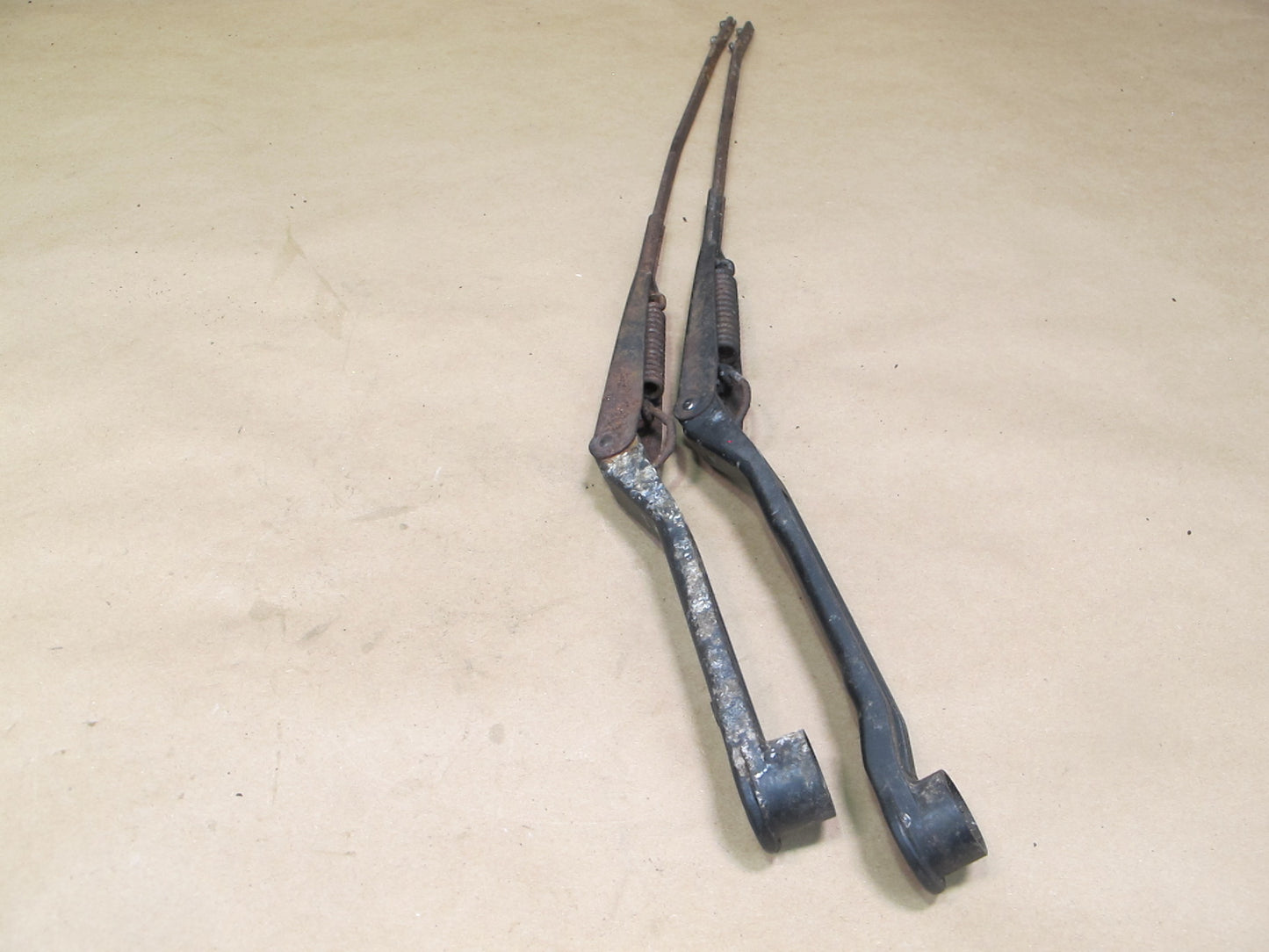 86-88 Toyota Supra MK3 Set of 2 Front Left & Right Windshield Wiper Arm OEM