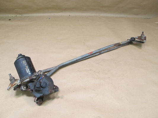 86-92 Toyota Supra MK3 Front Windshield Wiper Transmission Linkage w Motor OEM