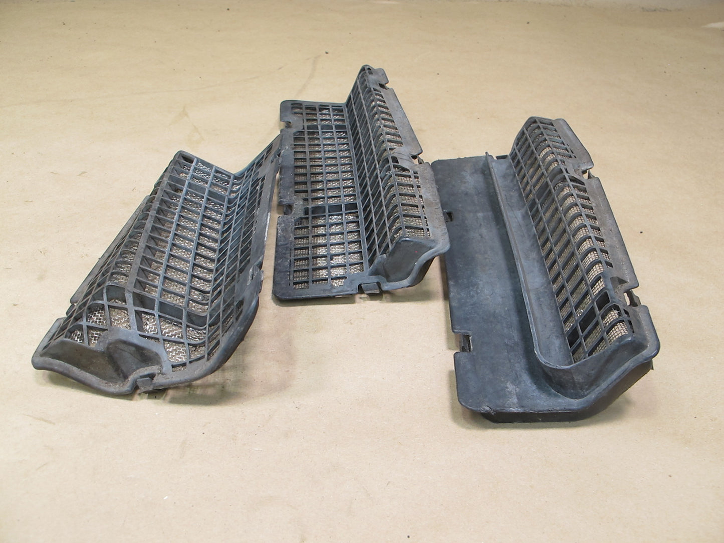 86-92 Toyota Supra MK3 Set of 3 Underhood Cowl Vent OEM