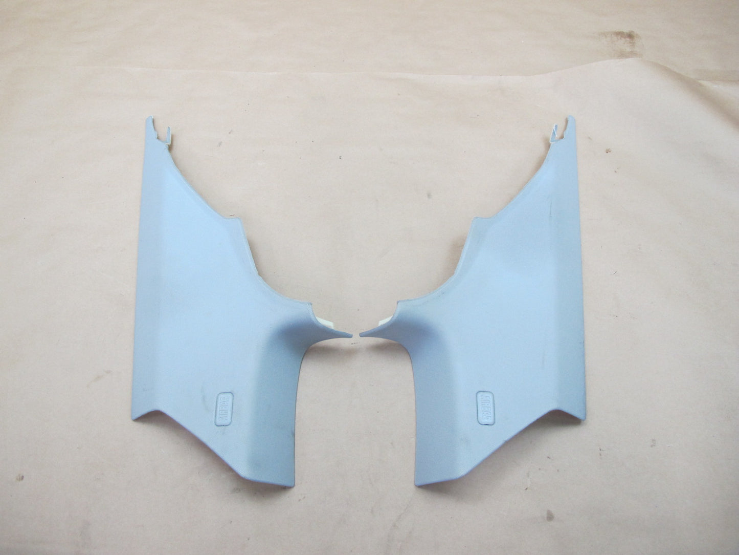 07-13 BMW E92 Coupe Set of 2 Rear Left & Right C Pillar Trim Cover Panel OEM