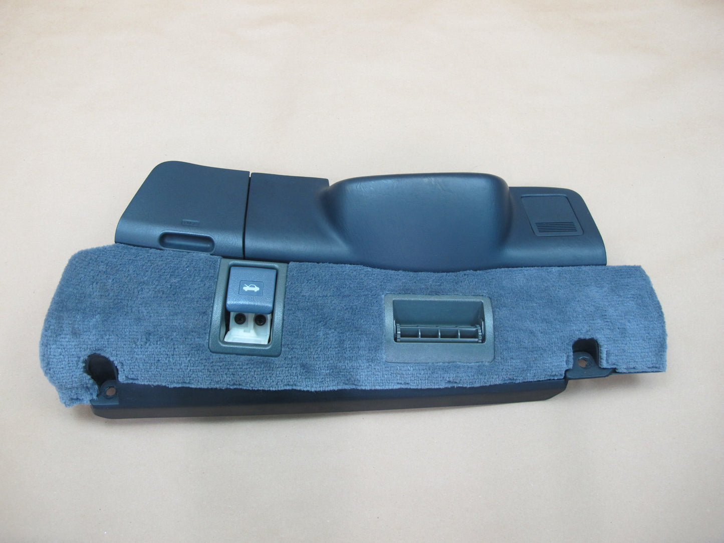 1992-1993 Lexus ES300 Left & Right Lower Dashboard Knee Panel Trim Dark Blue OEM