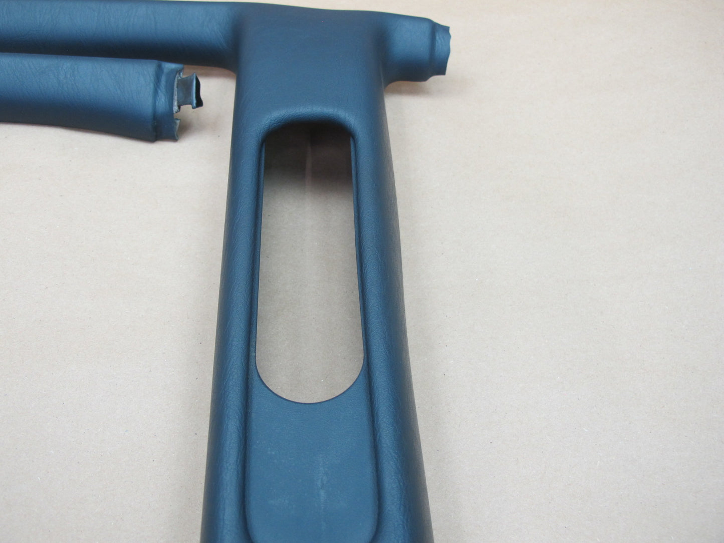 1992-1996 Lexus ES300 Left & Right Upper B Pillar Trim Cover Dark Blue  OEM