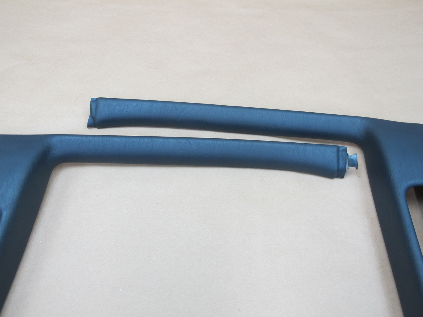 1992-1996 Lexus ES300 Left & Right Upper B Pillar Trim Cover Dark Blue  OEM