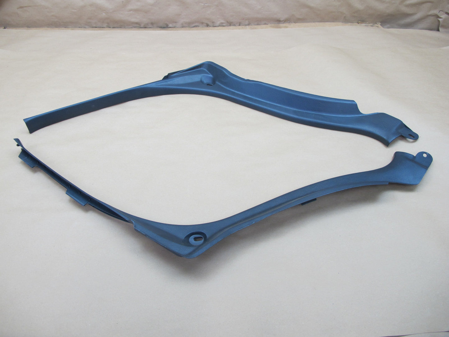 92-96 Lexus ES300 VCV10 Rear Left & Right Lower Quarter Trim Cover Blue Set OEM