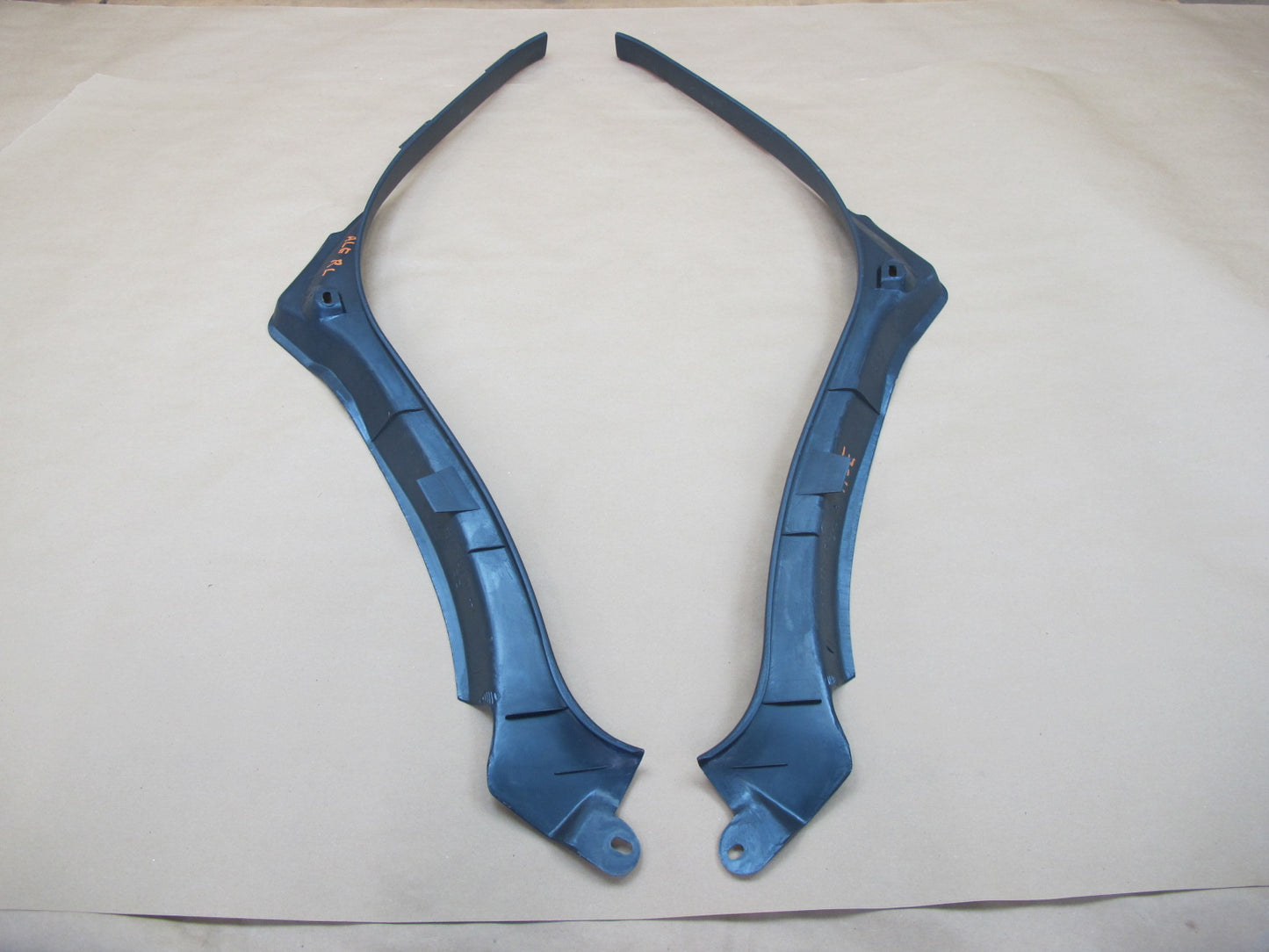 92-96 Lexus ES300 VCV10 Rear Left & Right Lower Quarter Trim Cover Blue Set OEM