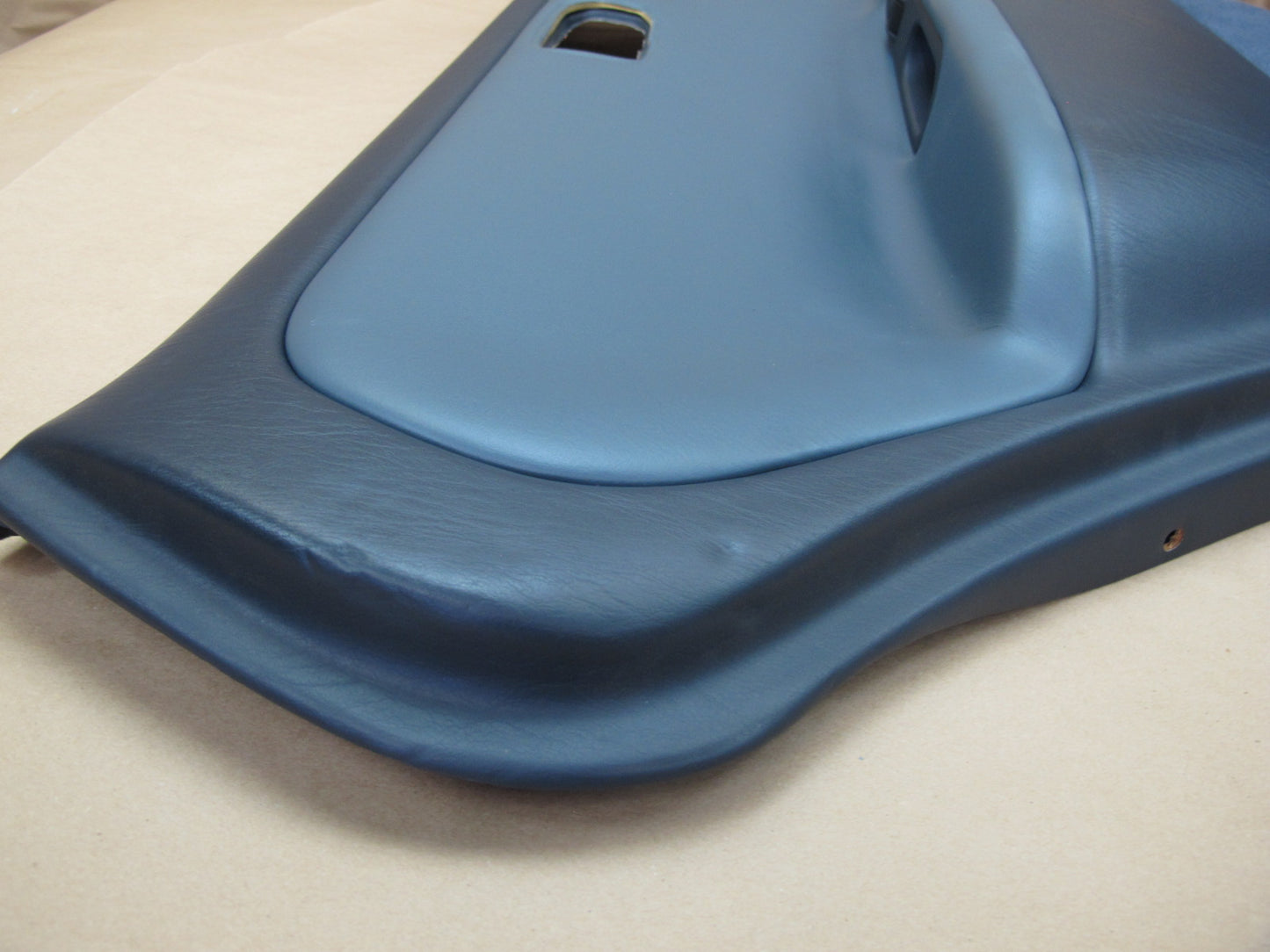 1992-1993 Lexus ES300 Rear Left & Right Interior Door Panel Dark Blue OEM