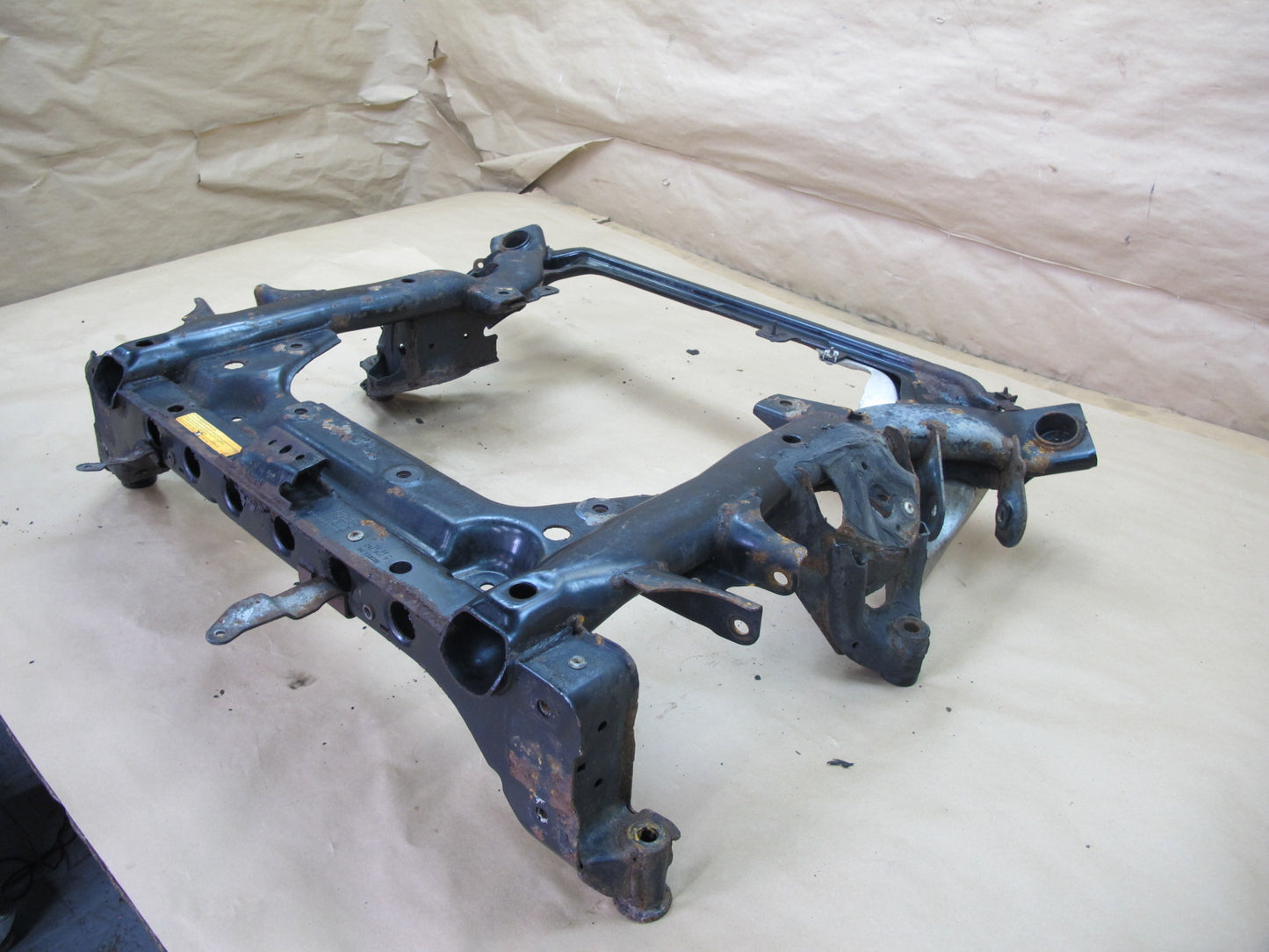 07-11 BMW E90 E91 E92 AWD Front Axle Support Crossmember Cradle 6776763 OEM