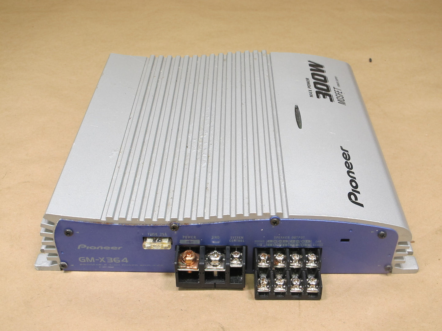 Pioneer GM-X364 4-Channel Car Audio Amplifier