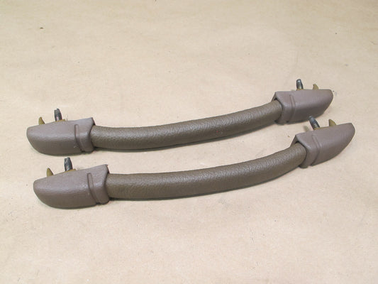 86-92 Toyota Supra MK3 Set of 2 A Pillar Grab Handle Brown OEM