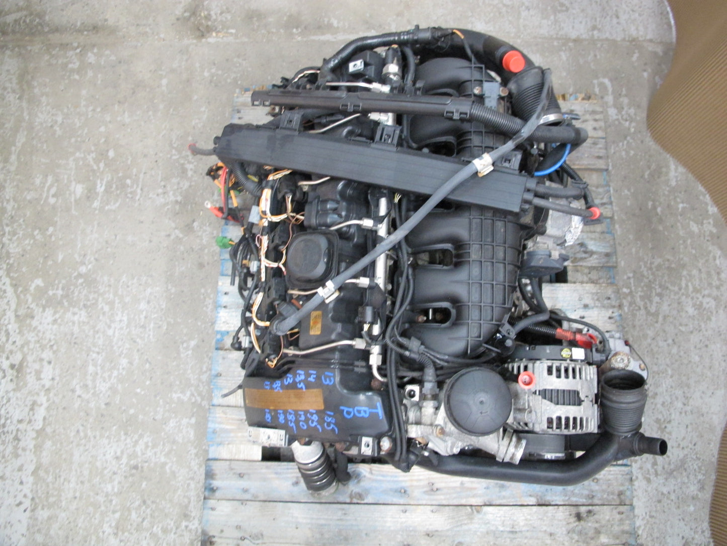 08-09 BMW E90 E92 335xi 3.0L N54 8 Bolt Complete Twin Turbo Engine Motor 132k