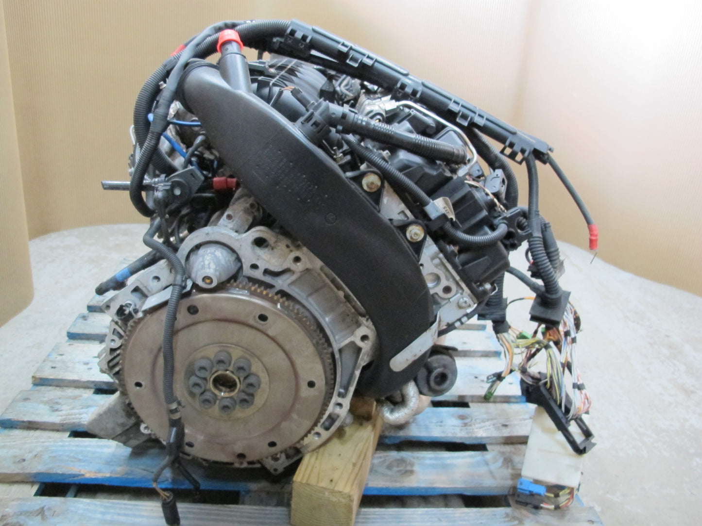 08-09 BMW E90 E92 335xi 3.0L N54 8 Bolt Complete Twin Turbo Engine Motor 132k