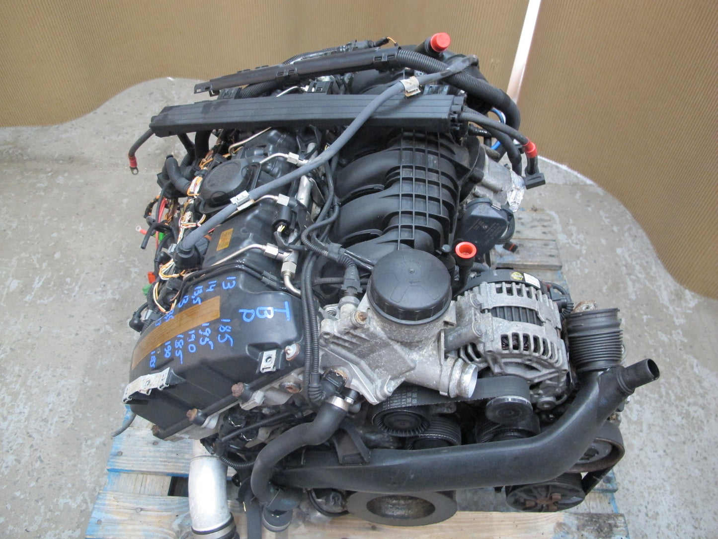 08-09 BMW E90 E92 335xi 3.0L N54 8 Bolt Complete Twin Turbo Engine Motor 132k