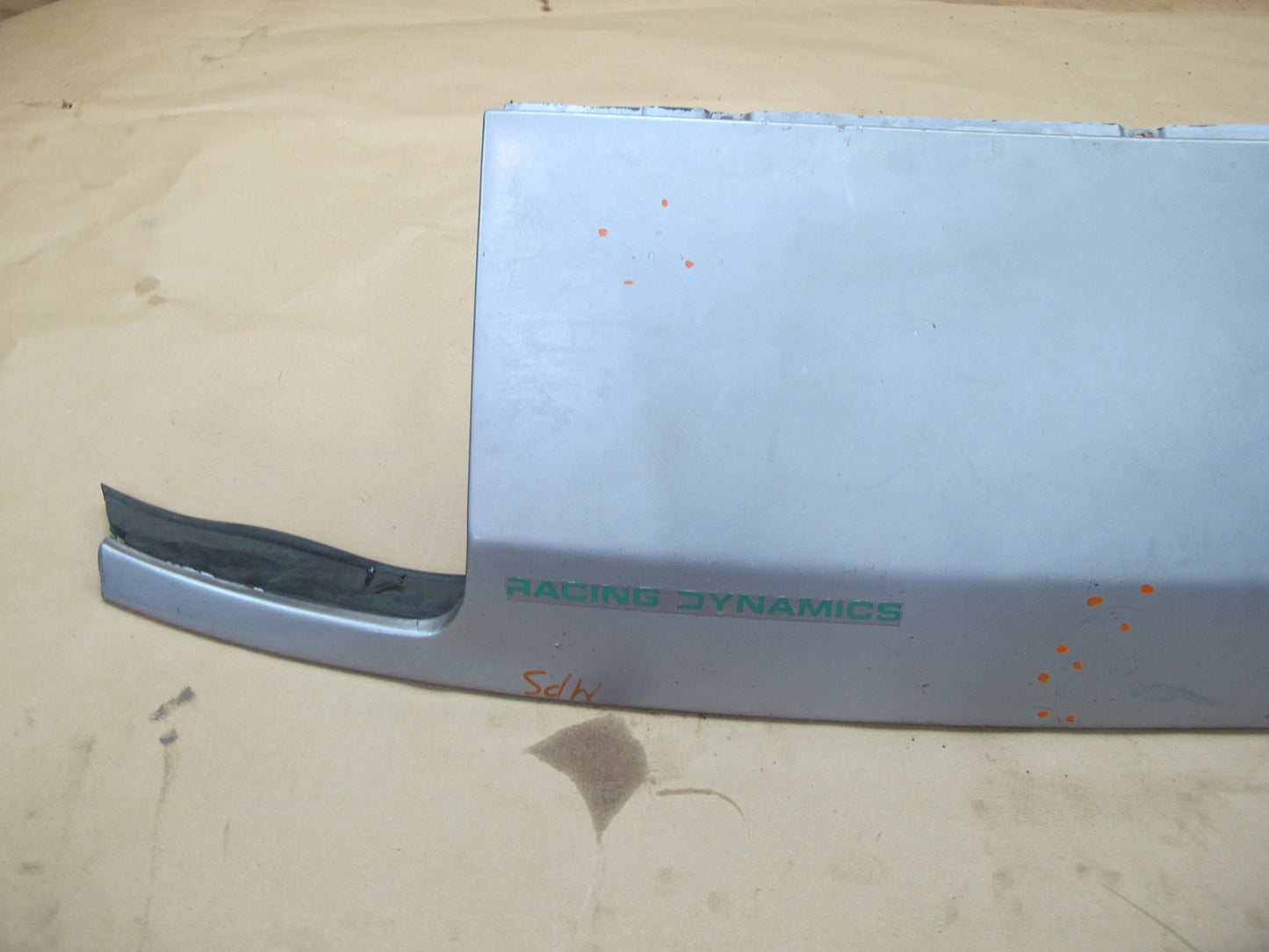 87-90 Porsche 944 NON Turbo Front Bumper Upper Nose Trim Cover Panel Plate OEM