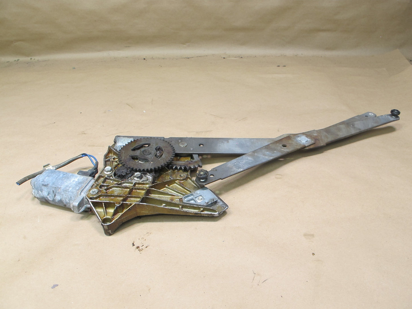 77-82 Porsche 924 Left Door Window Regulator w Motor OEM