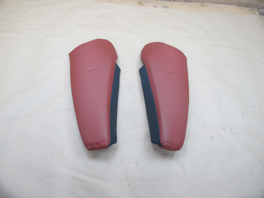 10-13 BMW E92 M3 Coupe Set of 2 Rear Left & Right Seat Leather Bolster OEM