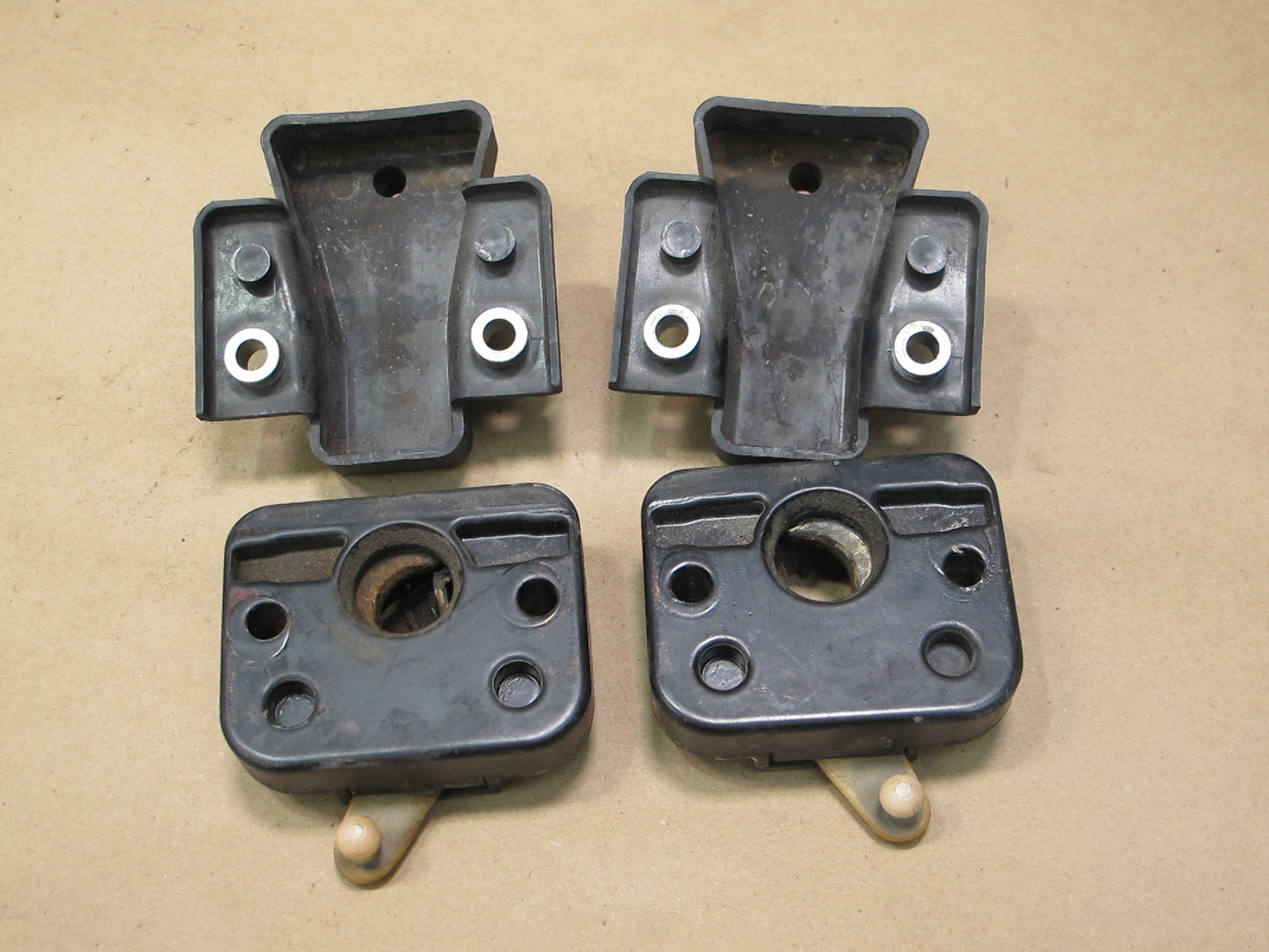 77-82 Porsche 924 Set of 4 Rear Tailgate Boot Latch Catch Release Lock Set OEM