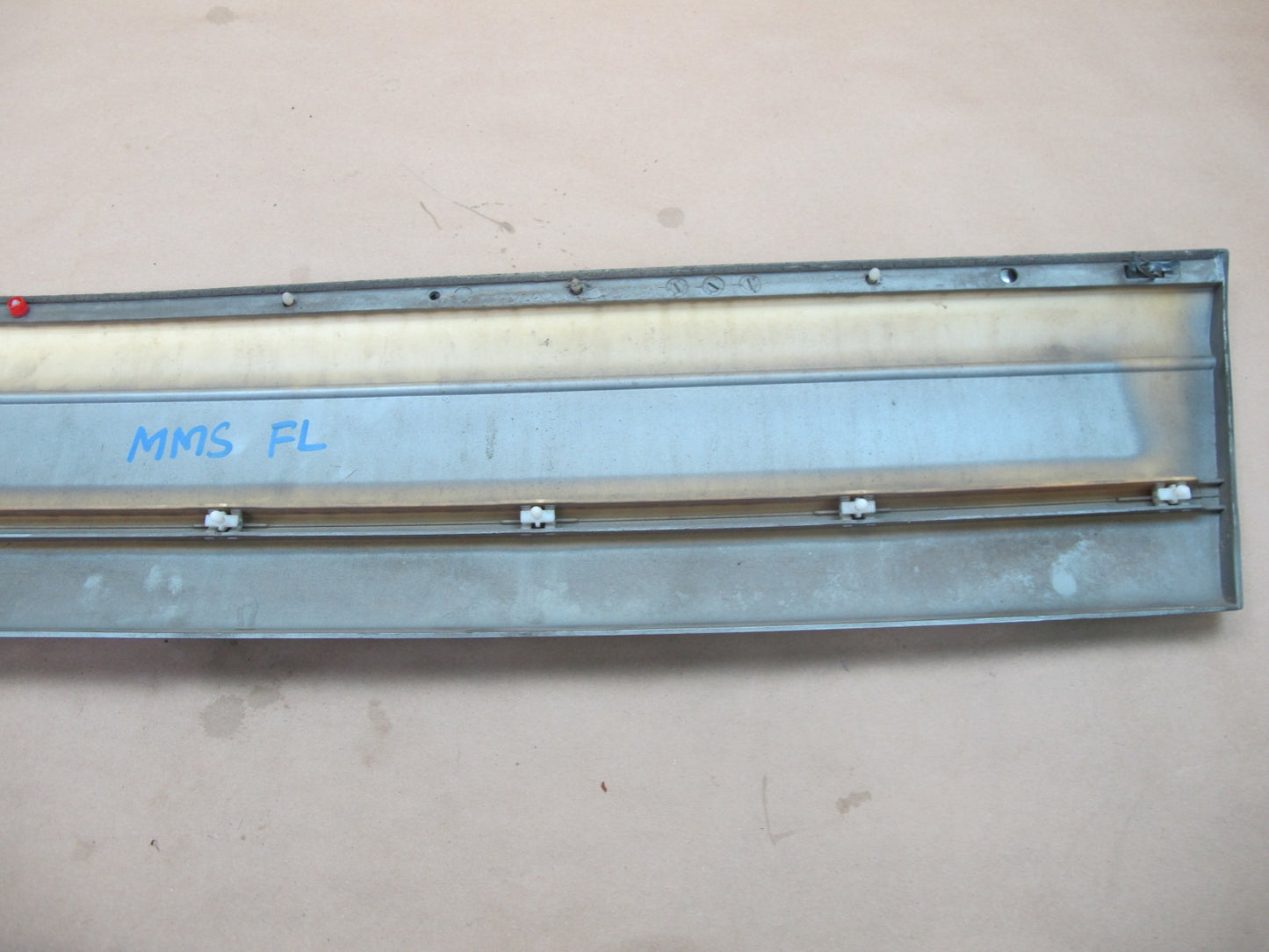 86-91 Mercedes W126 Set of 2 Front Left & Right Door Trim Cover Molding OEM